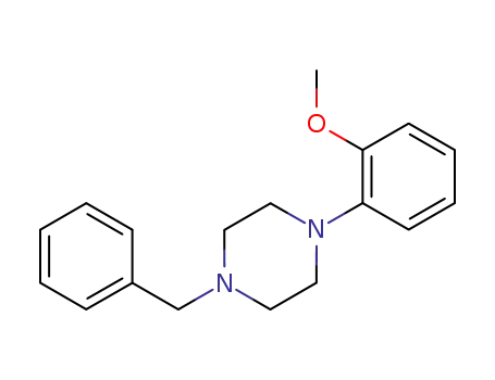 Molecular Structure of 21091-60-1 (2-(4-BENZYLPIPERAZIN-1-YL)METHOXYBENZENE)