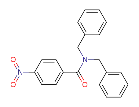 Molecular Structure of 2585-27-5 (N,N-dibenzyl-4-nitrobenzamide)