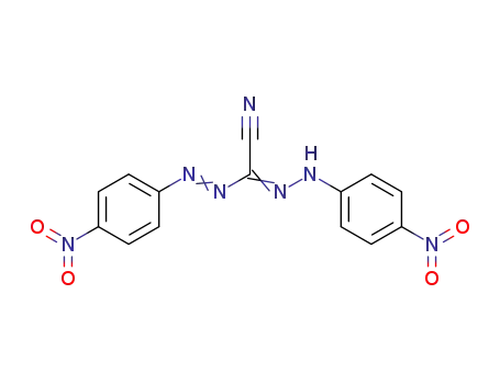 Molecular Structure of 7071-14-9 (Acetonitrile, [(4-nitrophenyl)azo][(4-nitrophenyl)hydrazono]-)