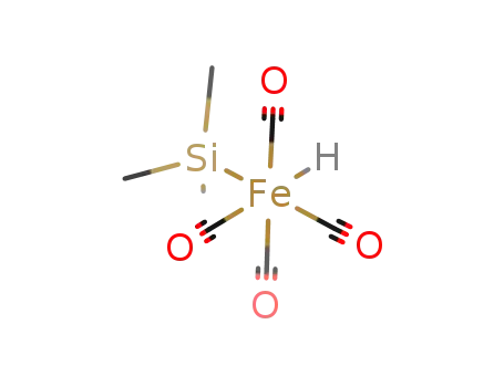 Molecular Structure of 63022-27-5 ((CO)4FeH(Si(CH<sub>3</sub>)3))