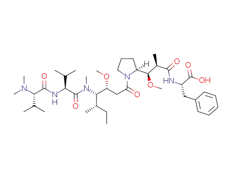 Molecular Structure of 163768-50-1 (Auristatin F)