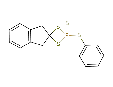 2-(phenylsulfonyl)-1',3'-dihydrospiro[1,3,2-dithiaphosphetane-4,2'-indene]2-sulfide