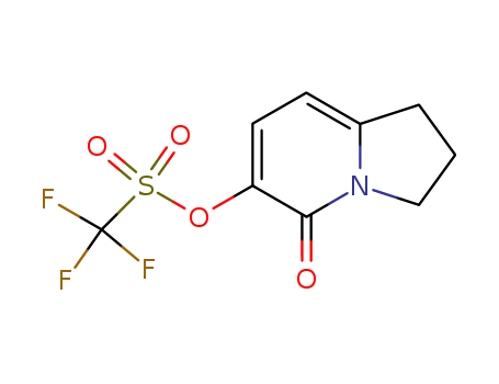 (5-oxo-2,3-dihydro-1H-indolizin-6-yl) trifluoromethanesulfonate