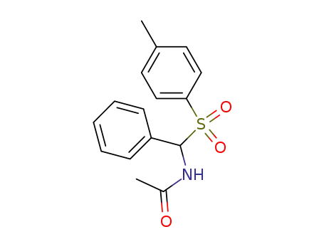 Molecular Structure of 185244-08-0 (Acetamide, N-[[(4-methylphenyl)sulfonyl]phenylmethyl]-)
