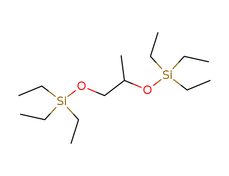 Molecular Structure of 17908-19-9 (4,7-Dioxa-3,8-disiladecane, 3,3,8,8-tetraethyl-6-methyl-)