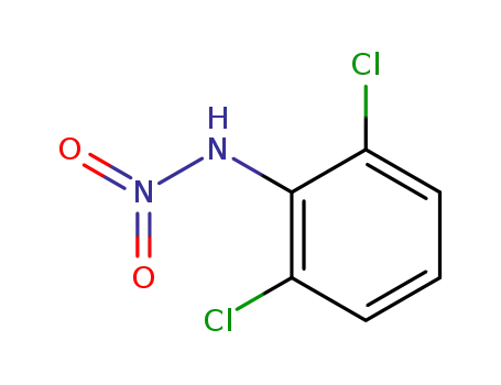 Molecular Structure of 54381-76-9 (2,6-dichloro-N-nitroaniline)