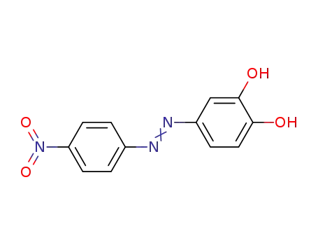 Molecular Structure of 843-33-4 (4-(4-NITROPHENYLAZO)CATECHOL)