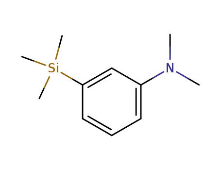 Molecular Structure of 17961-91-0 (3-dimethylaminophenyl-trimethylsilane)