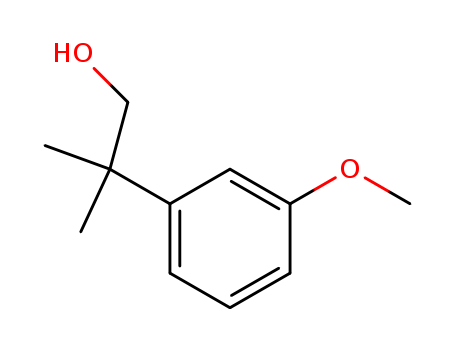 2-(3-methoxyphenyl)-2-methyl-propan-1-ol cas  17653-95-1
