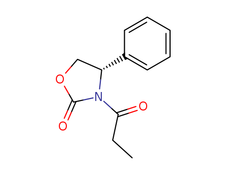 2-Oxazolidinone,3-(1-oxopropyl)-4-phenyl-, (4S)-