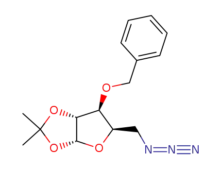 5-azido-3-O-benzyl-5-deoxy-1,2-O-isopropylidene-α-D-xylofuranose