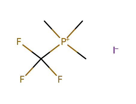 Molecular Structure of 354-46-1 (trifluormethyltrimethylphosphoniumiodid)