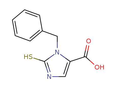 1H-Imidazole-4-carboxylic acid, 2,3-dihydro-3-(phenylmethyl)-2-thioxo-