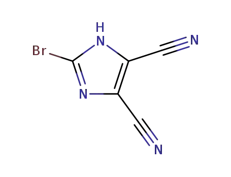 Molecular Structure of 50847-09-1 (2-Bromo-1H-imidazole-4,5-dicarbonitrile)