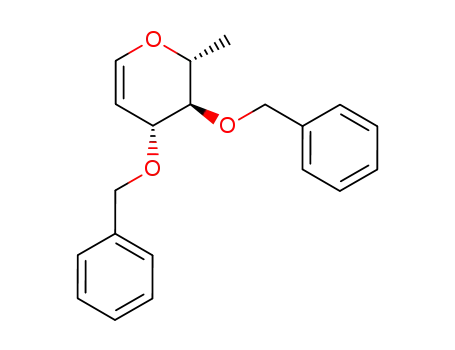 1,5-anhydro-3,4-di-O-benzyl-2,6-dideoxy-D-arabino-hex-1-enitol