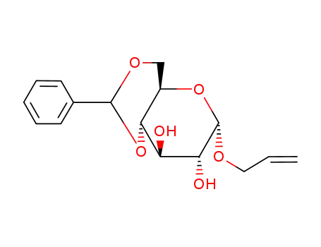 1-O-allyl-4,6-O-benzylidene-α-D-glucopyranoside