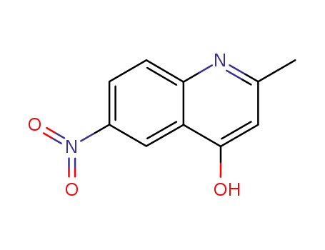 Molecular Structure of 1207-82-5 (2-METHYL-6-NITROQUINOLIN-4(1H)-ONE)