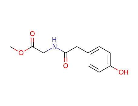 Glycine, N-[(4-hydroxyphenyl)acetyl]-, methyl ester