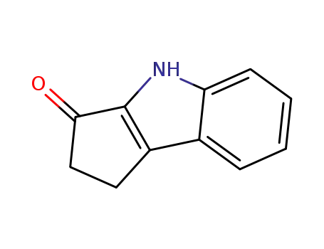 Molecular Structure of 16244-15-8 (1,2-dihydrocyclopenta[b]indol-3(4H)-one)