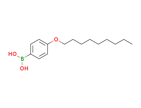 Molecular Structure of 173392-87-5 (4-(N-NONYLOXY)BENZENEBORONIC ACID)