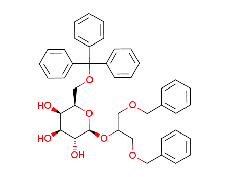 1,3-di-O-benzyl-2-O-(6-O-trityl-β-D-galactopyranosyl)glycerol