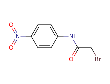 Molecular Structure of 3598-91-2 (2-BROMO-N-(4-NITROPHENYL)ACETAMIDE)