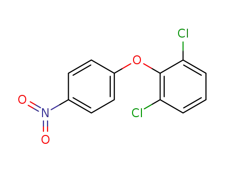 Molecular Structure of 2093-28-9 (2,6-DICHLOROPHENYL-4-NITROPHENYL ETHER)