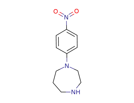 Molecular Structure of 214124-83-1 (1-(4-Nitrophenyl)-[1,4]diazepane)