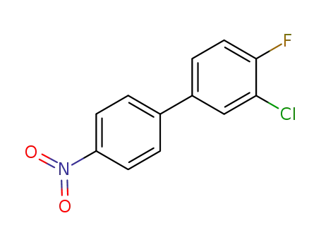 2-클로로-1-플루오로-4-(4-니트로페닐)벤젠