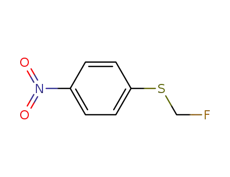 Benzene, 1-[(fluoromethyl)thio]-4-nitro-