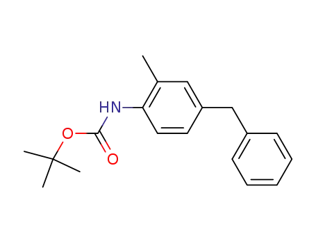 tert-butyl (4-benzyl-2-methylphenyl)carbamate