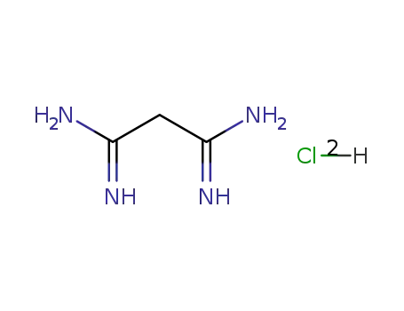 Molecular Structure of 6623-84-3 (PropanediiMidaMide dihydrochloride)