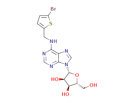 N<sup>6</sup>-[(5-bromothiophen-2-yl)methyl]adenosine