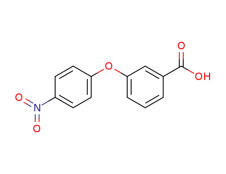 Molecular Structure of 27237-21-4 (3-(4-NITROPHENOXY)BENZOIC ACID)
