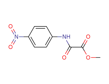 Molecular Structure of 82633-22-5 (Acetic acid, [(4-nitrophenyl)amino]oxo-, methyl ester)