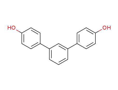Molecular Structure of 124526-56-3 ([1,1':3',1''-Terphenyl]-4,4''-diol)