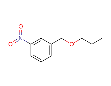 Molecular Structure of 80171-40-0 (Benzene, 1-nitro-3-(propoxymethyl)-)