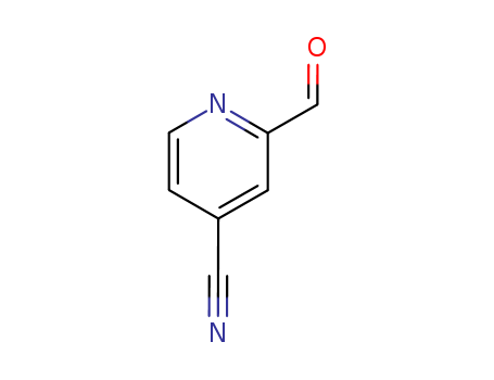 4-Pyridinecarbonitrile,2-formyl-(9CI)