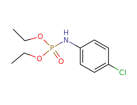 Molecular Structure of 49802-15-5 (diethyl (4-chlorophenyl)phosphoramidate)