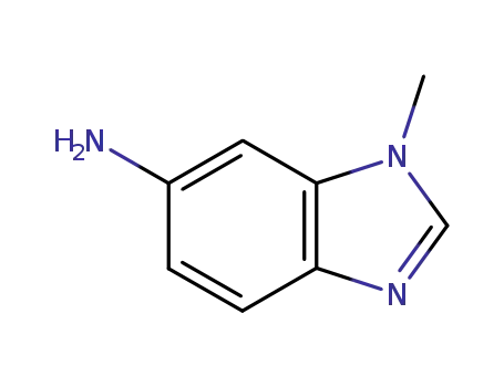 Molecular Structure of 26530-93-8 (1H-Benzimidazol-6-amine,1-methyl-(9CI))