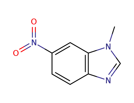 Molecular Structure of 5381-79-3 (1H-Benzimidazole,1-methyl-6-nitro-(9CI))