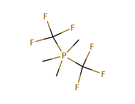 Molecular Structure of 57539-05-6 (Bis-trifluormethyl-trimethyl-phosphoran)