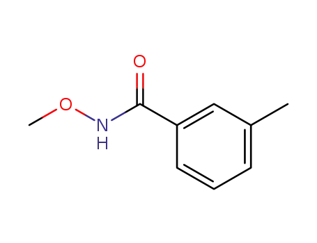 Molecular Structure of 72755-11-4 (N-methoxy-3-methylbenzamide)