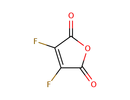 Molecular Structure of 669-78-3 (difluoromaleic anhydride)