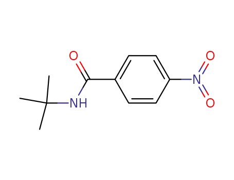 Molecular Structure of 42498-30-6 (N-(tert-butyl)-4-nitrobenzamide)