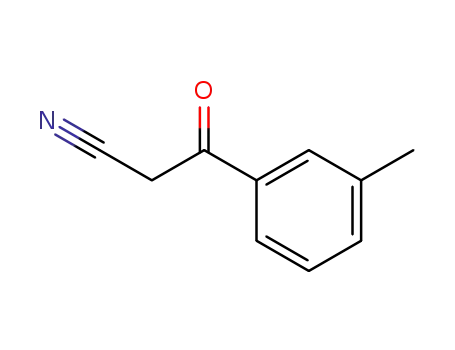 Molecular Structure of 53882-81-8 (3-Methylbenzoylacetonitrile)