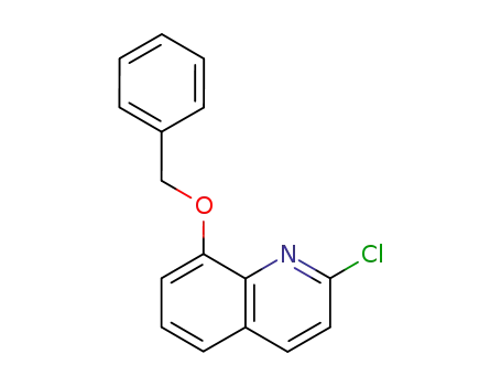 Molecular Structure of 343788-51-2 (8-benzyloxy-2-chloroquinoline)