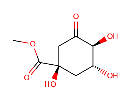 Molecular Structure of 57764-14-4 (methyl 3-dehydroquinate)