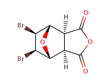 5<i>exo</i>,6<i>exo</i>-dibromo-7-oxa-norbornane-2<i>exo</i>,3<i>exo</i>-dicarboxylic acid-anhydride