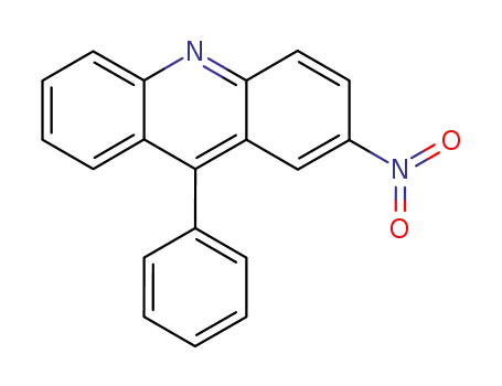 Molecular Structure of 192504-64-6 (Acridine, 2-nitro-9-phenyl-)